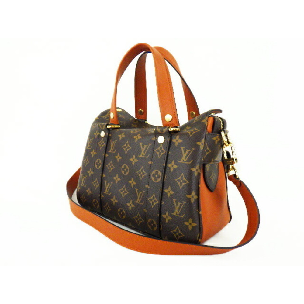 Louis Vuitton Camel Manhattan Monogram Shoulder Canvas Bag - Picture 3 of 5